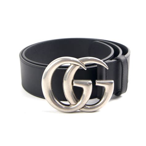 gucci belt silver and black|black gucci belt gold buckle.